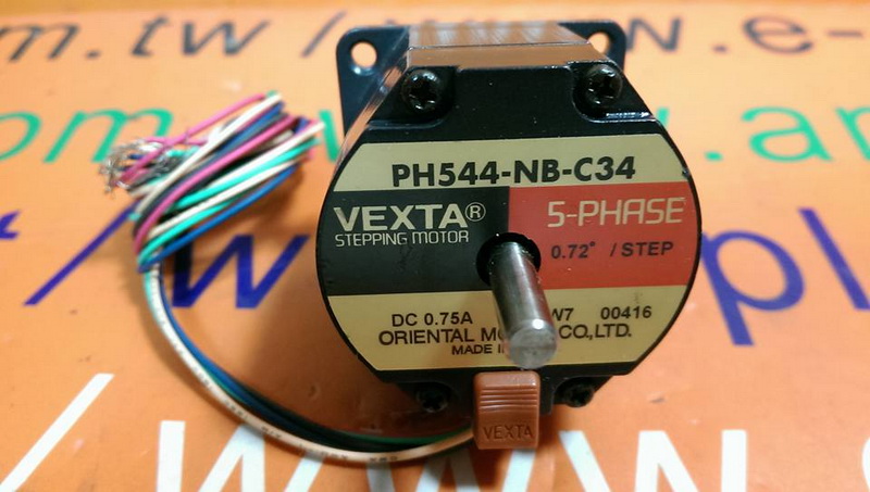 ORIENTAL MOTOR VEXTA STEPPING MOTOR PH544-NB-C34 - 裕益科技自動化